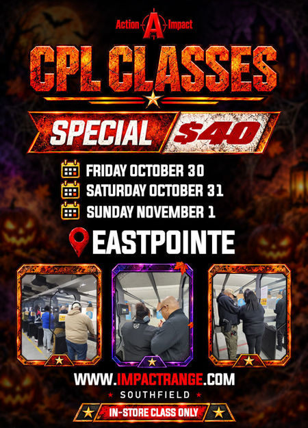 Picture of CCW/CPL Class 11/01/2026 Sunday 10am-6pm Eastpointe